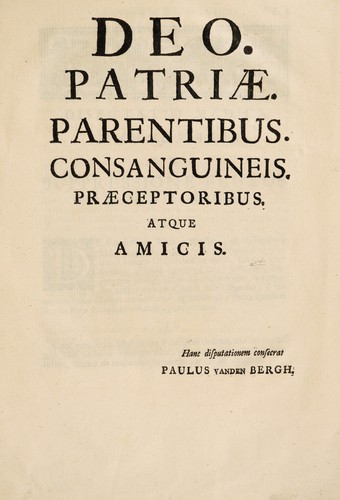 Disputatio medica inauguralis de suppressione fluxus menstrui
