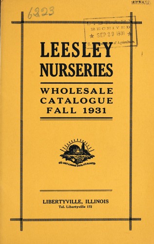 Wholesale catalogue