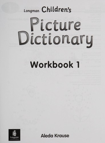 Children's picture dictionary