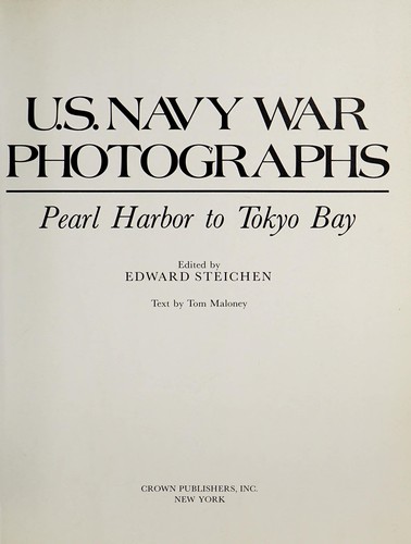 U.S. Navy war photographs