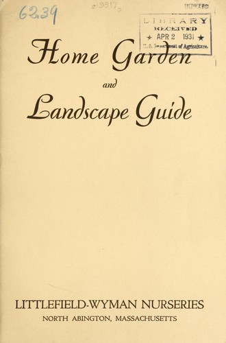 Home garden and landscape guide