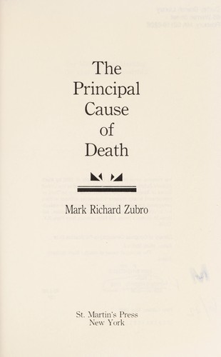 The principal cause of death