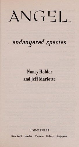 Endangered species