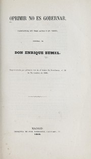 Oprimir no es gobernar