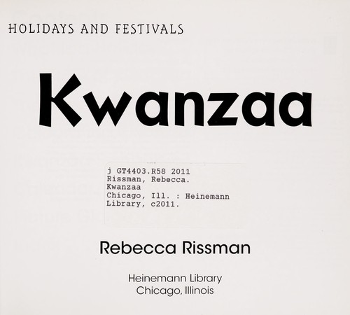 Kwanzaa