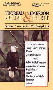 Thoreau and Emerson: Nature and Spirit