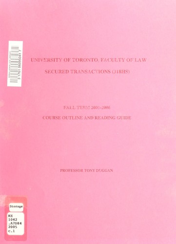 Secured transactions (318H1S)