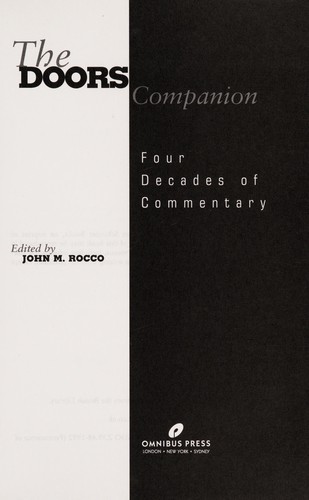 Doors Companion Four Decades of Commenta