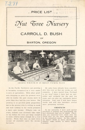 Nut Tree Nursery