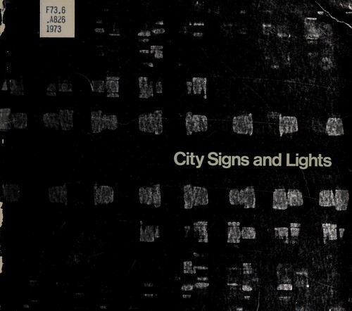City signs and lights