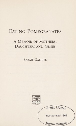 Eating pomegranates