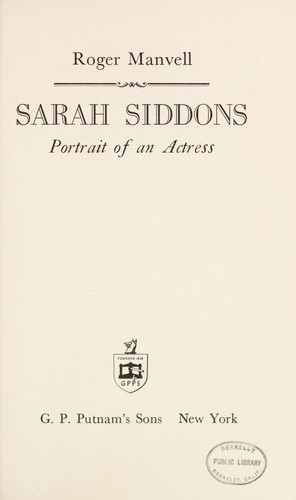 Sarah Siddons