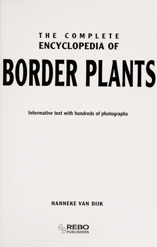 Border Plants (Complete Encyclopedia)