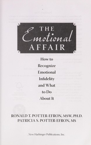 The emotional affair