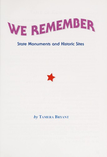 We remember