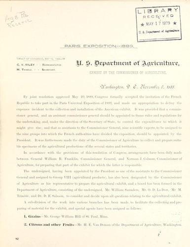 Paris exposition--1889