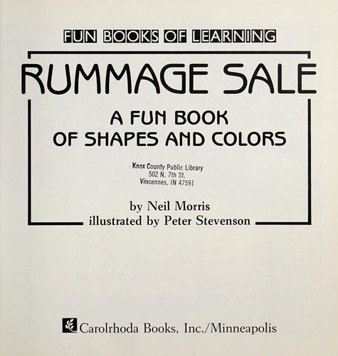 Jumble sale