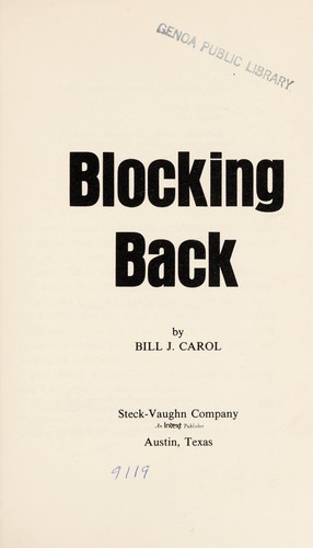 Blocking back