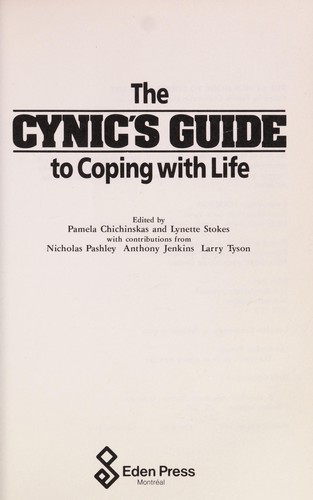 The cynic's guide to coping with life