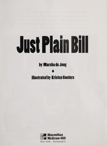 Just plain Bill