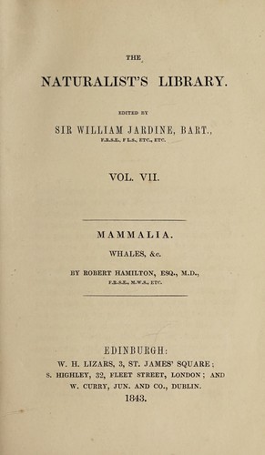 Whales, &c