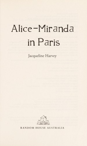 Alice-Miranda in Paris
