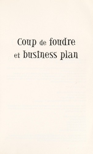 Coup de foudre et business plan