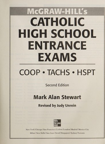 Catholic high school entrance exams
