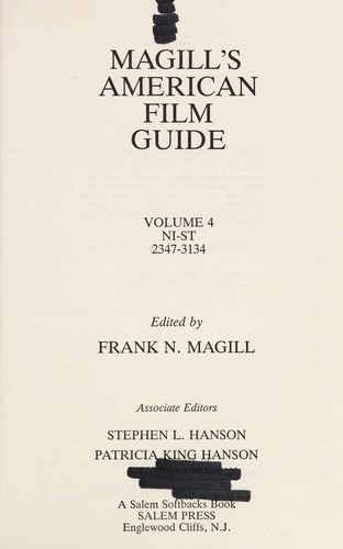 Magill's American film guide