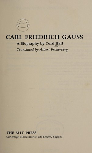Carl Friedrich Gauss