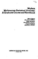 Modern multivariate statistical analysis