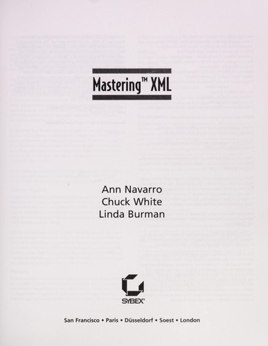 Mastering XML