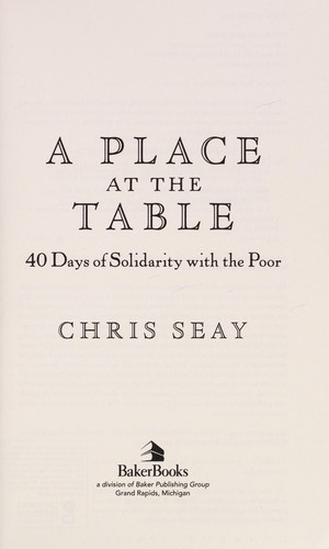 A place at the table