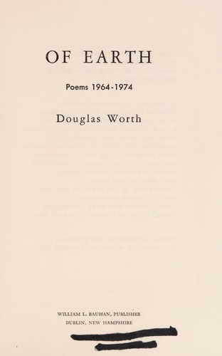 Of earth