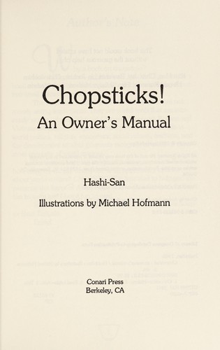 Chopsticks!