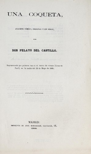 Una coqueta