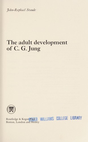 The adult development of C.G. Jung