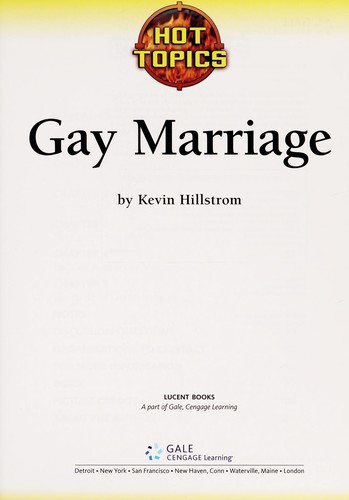 Gay marriage