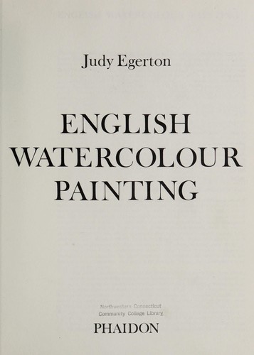 English watercolour painting