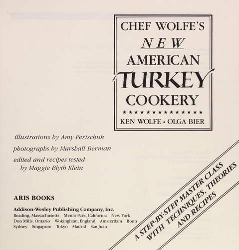 Chef Wolfe's New American turkey cookery