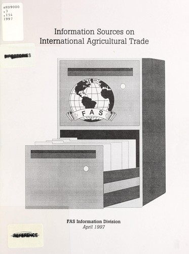Information sources on international agricultural trade