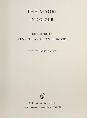 Maori In Colour