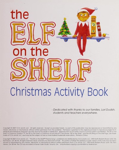 The elf on the shelf