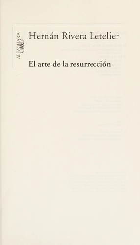 El arte de la resurrección