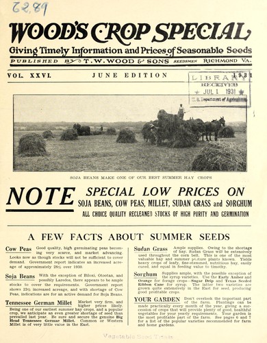 Wood's crop special