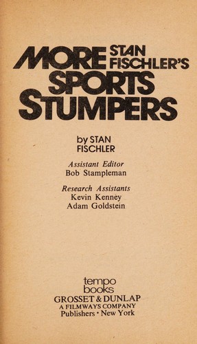 More Stan Fishchler's Sports Stumpers