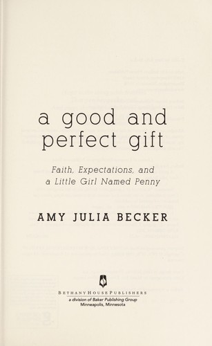 A good and perfect gift