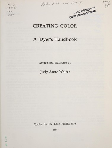 Creating Color