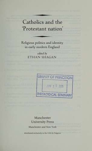 Catholics and the 'protestant nation'