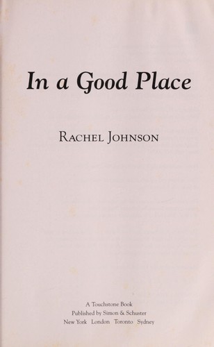 In a good place
